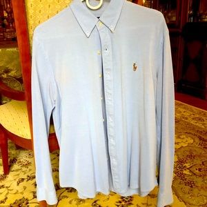 Ralph Lauren Knit Oxford Men’s Button Down (L)